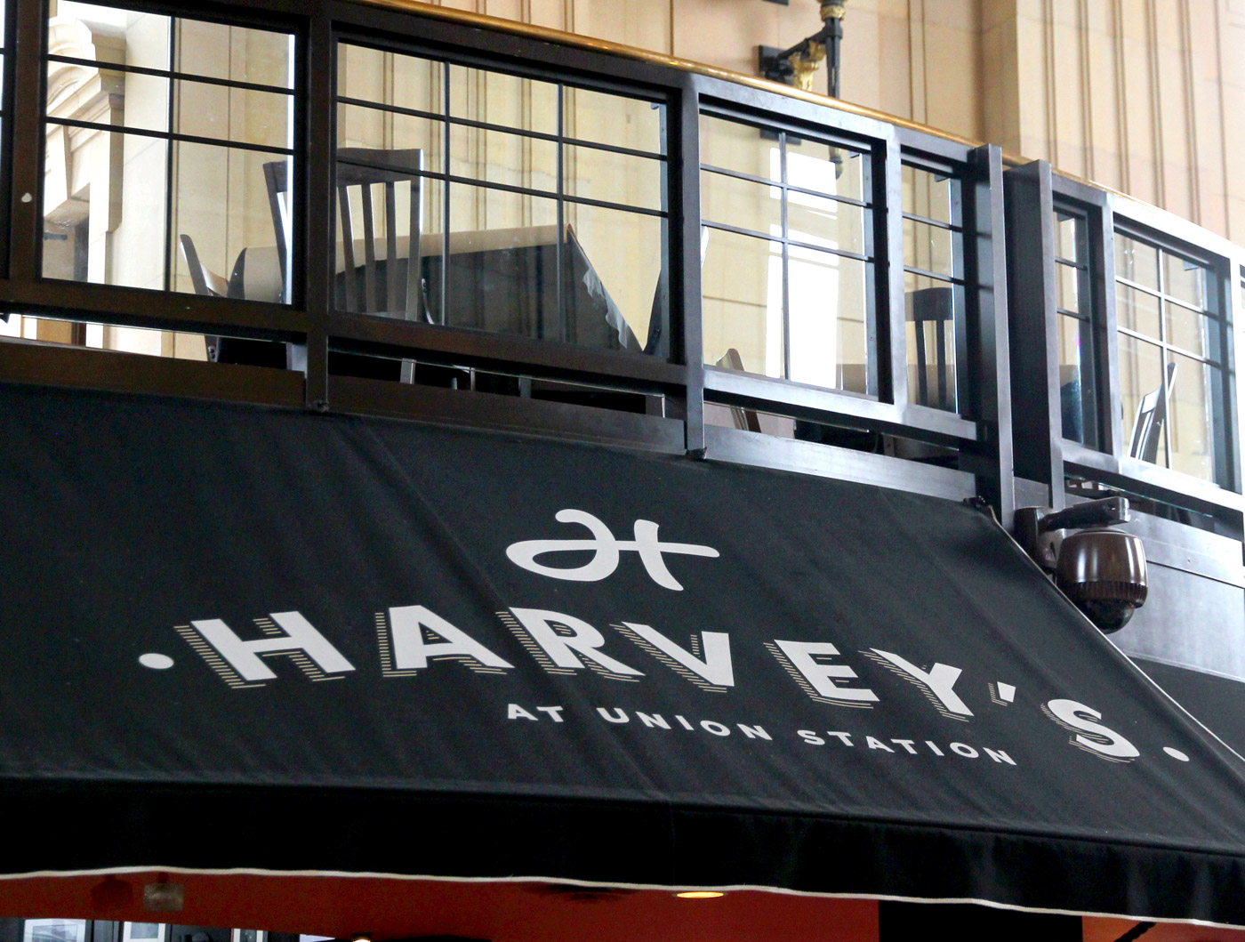Harvey's at Union Square Restaurant branding