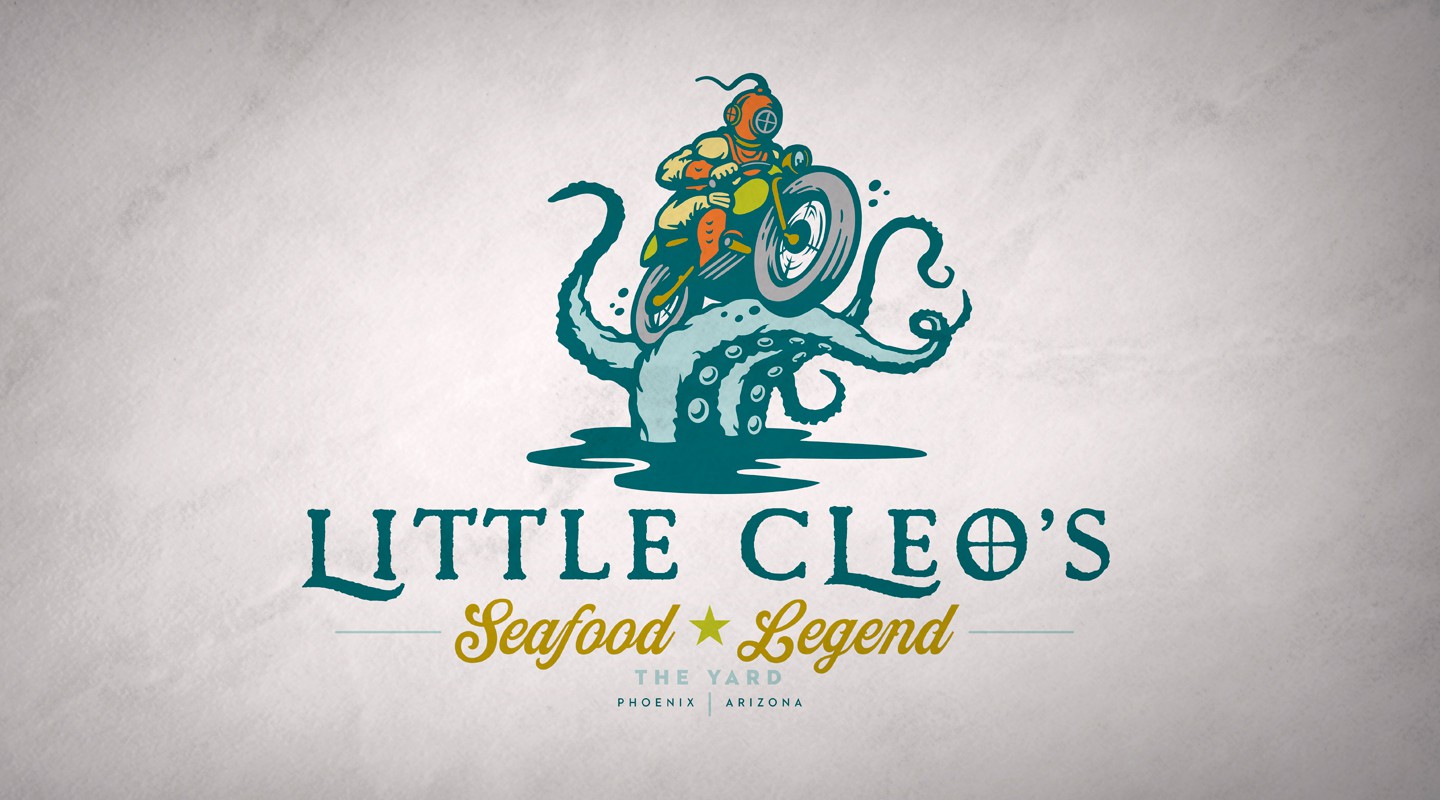 Little Cleo's Seafood Restaurant Branding