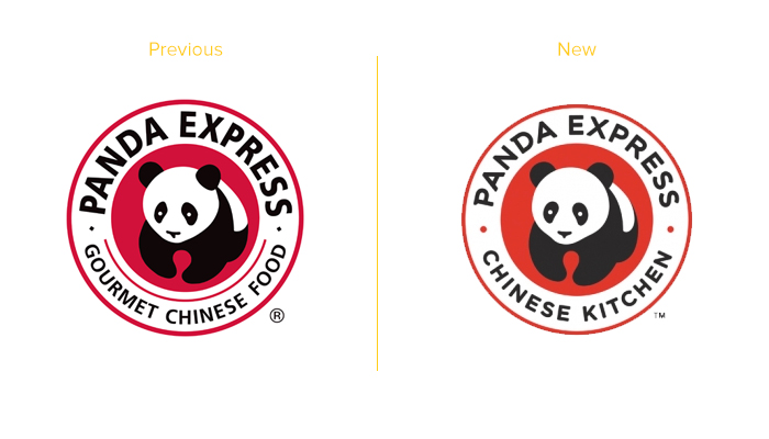 Panda Express new logo design