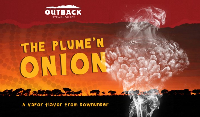 Outback Steakhouse Bloomin Onion flavored vapor