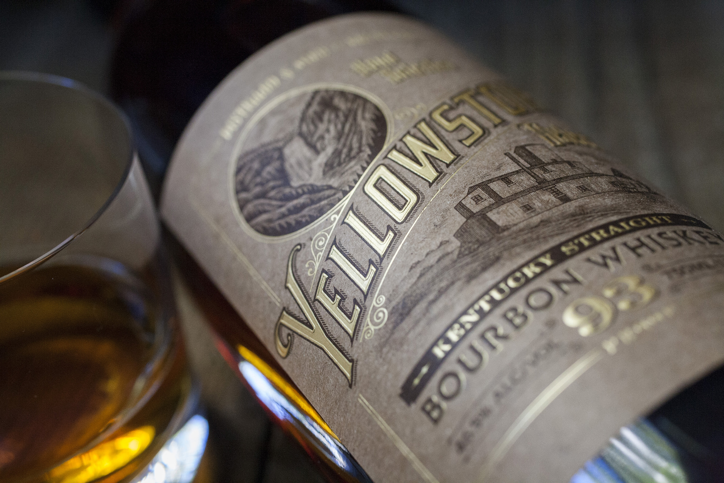 Yellowstone Select bourbon whiskey branding Grits & Grids®