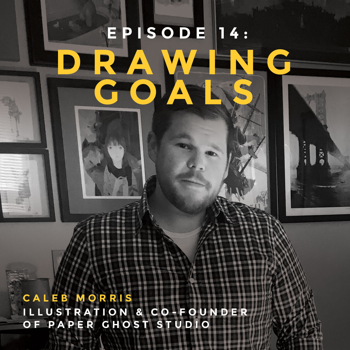 interview with Caleb Morris, illustrator and cofounder of Paper Ghost Studio in Atlanta, Georgia