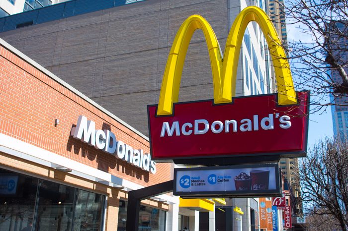 McDonald's new interior design and participation focused experience