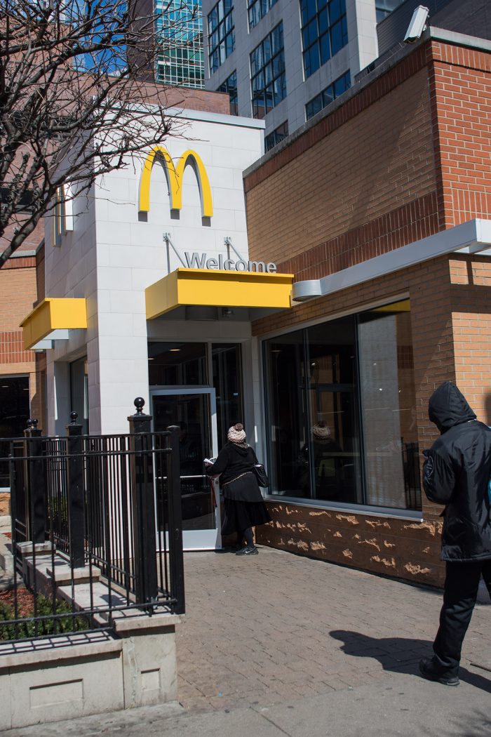 McDonald's new interior design and participation focused experience