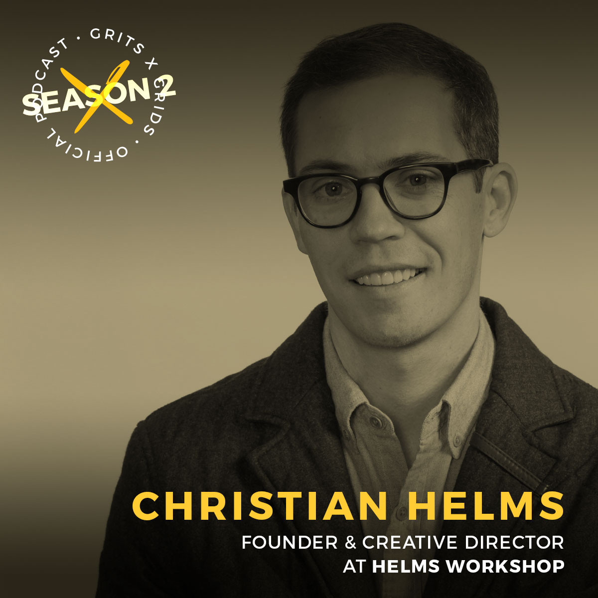 Podcast interview with creative director and founder of Helms Workshop in Austin Texas, Christian Helms