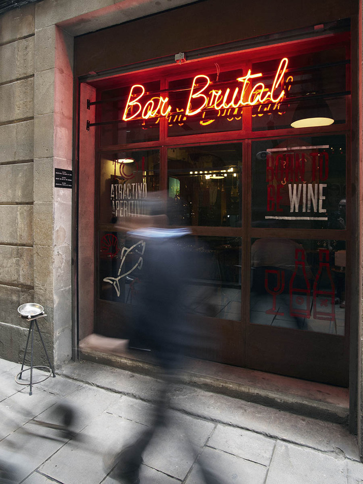 Bar Brutal restaurant and bar branding by Lo Siento design studio