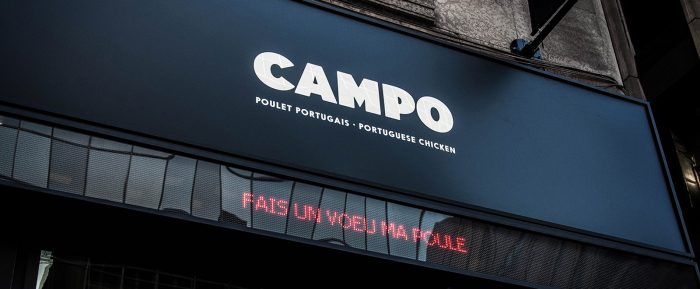 Campo restaurant branding - Grits & Grids
