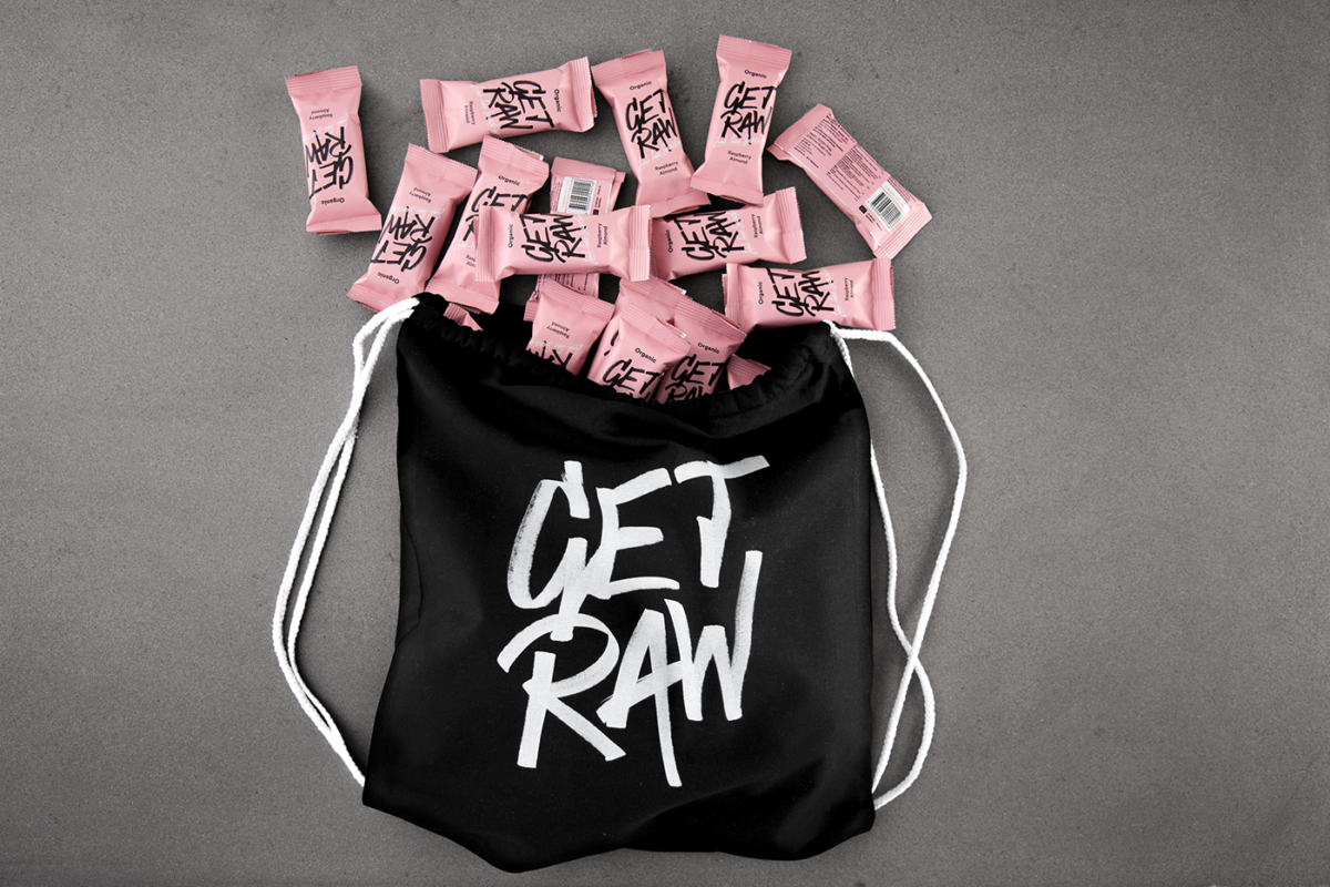 Get Raw Snack Bar Branding & Packaging by Snask - Grits & Grids