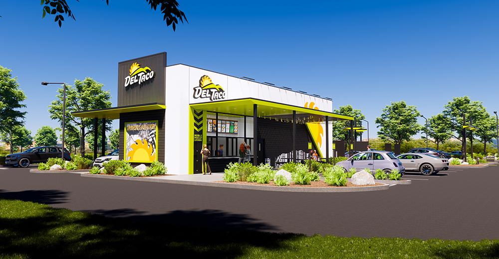 Del Taco concept design and prototype - front view day