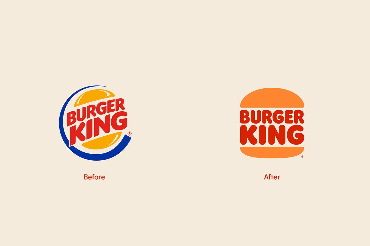 Burger King rebranding logo shift