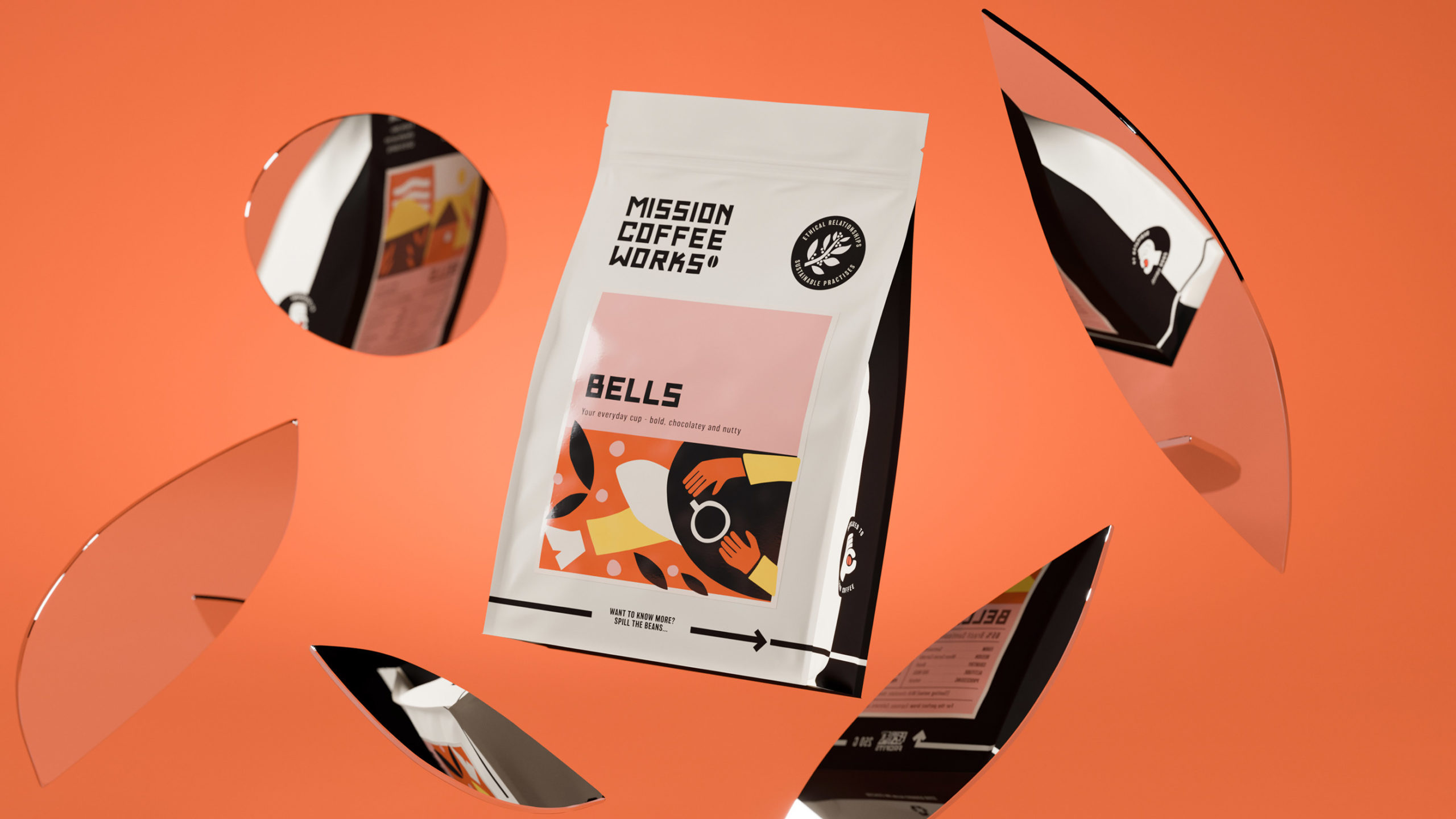 Mission Coffee Works Branding & Packaging design