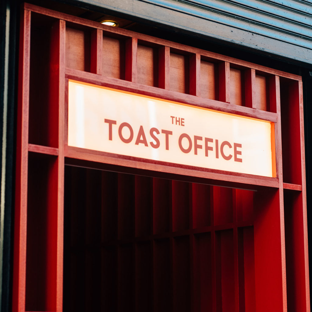 The Toast Office - restaurant branding by Crown Creative