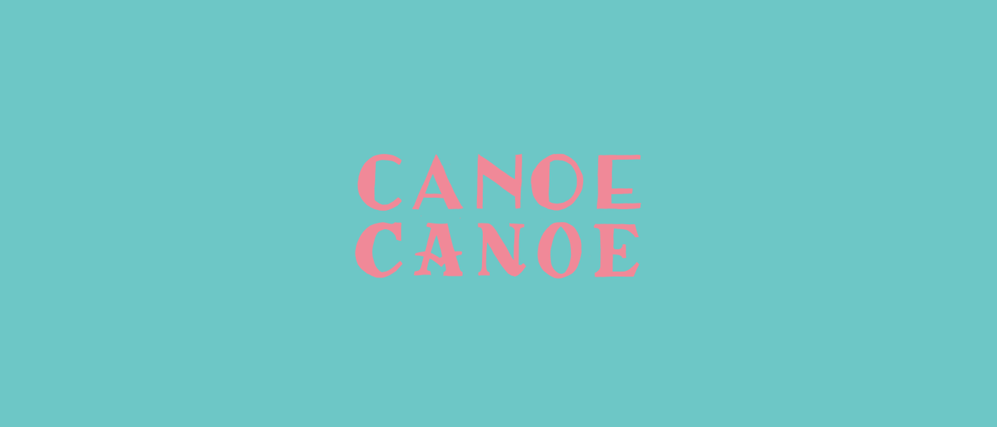 Canoe Canoe full service restaurant branding by Lachlan Philp